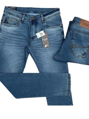 Calças Jeans masculina ELLS 98% algodão 2% elastano slim fit