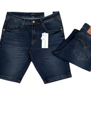 Bermuda Jeans maculina CK 98% algodão 2% elastano slim fit